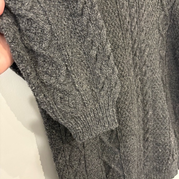 Nonia Newfoundland Handknits wool cable knit sweater fisherman’s style - Picture 6 of 11